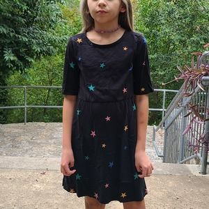 Old Navy Black Dress With Stars